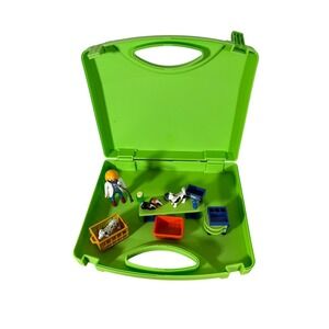 PLAYMOBIL City Life 5970 Take Along Vet Veterinarian Playset, retired Incomplete